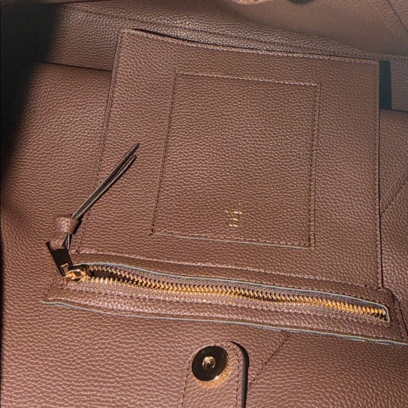 Banana Republic Brown Suede Tote Bag NWT - Picture 4 of 5